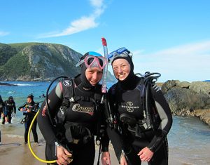 SCUBA DIVE STORMS RIVER